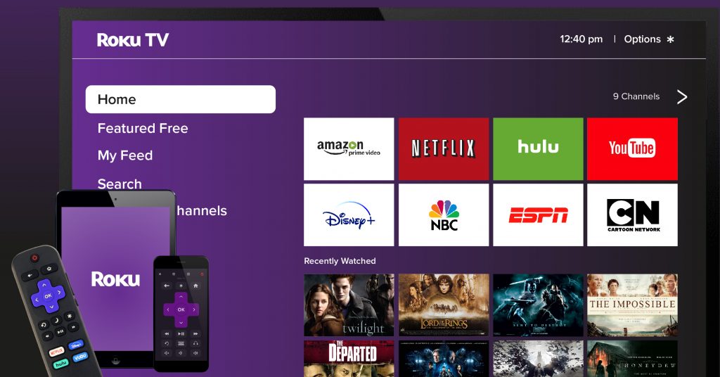 what is roku tv app